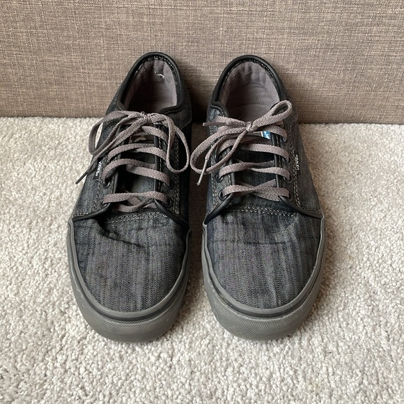 Vans Chukka Low (Denim) Black/Pewter UltraCush Sneakers - Picture 6 of 10